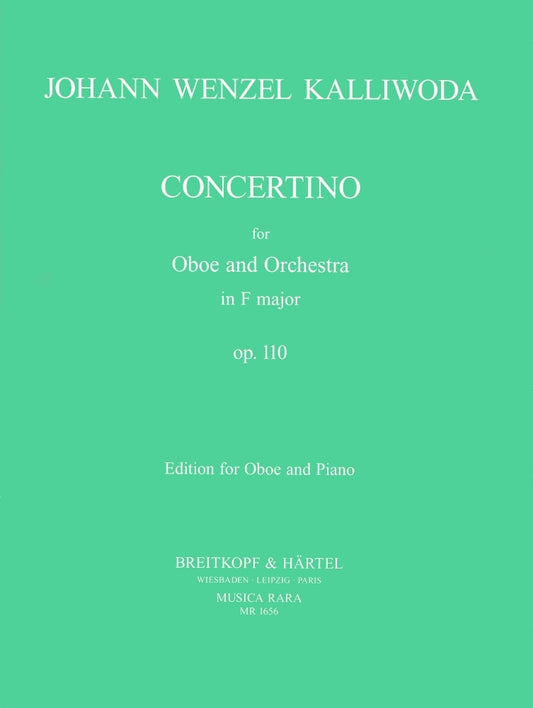Kalliwoda Oboe Concertino Fmaj Op110 MR