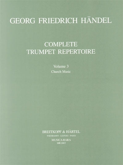 Handel Complete Trumpet Rep Vol3
