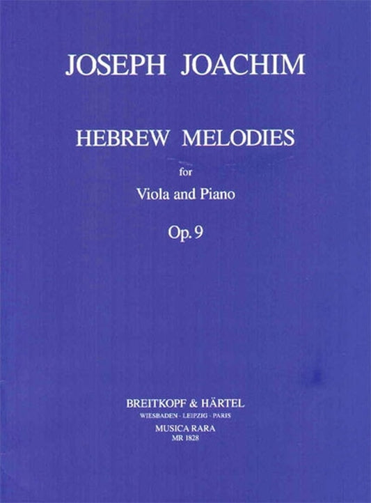 Joachim Hebrew Melodies Vla & Pno Op9 M