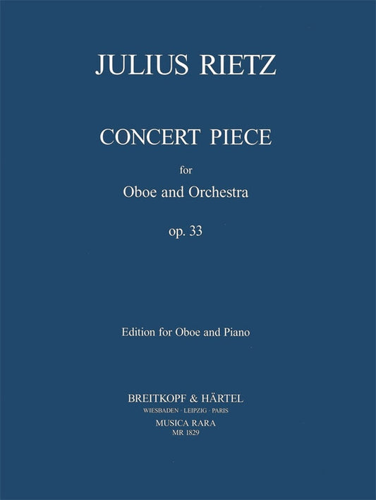 Rietz Concert Piece Oboe&Orch op33 BE