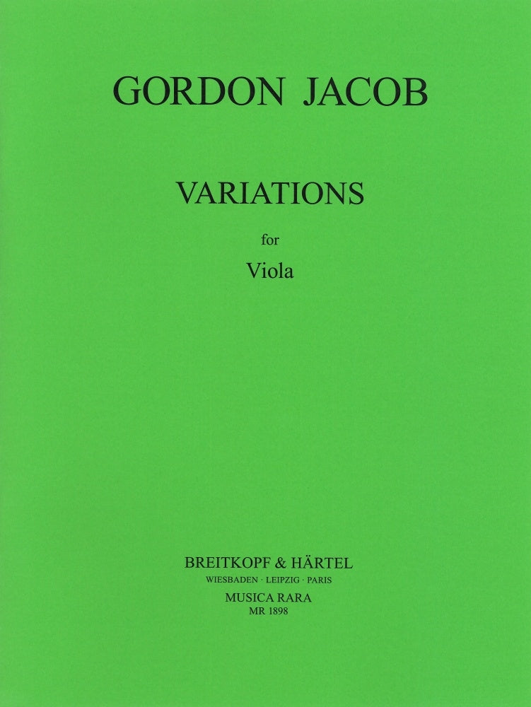 Jacob Variations Vla MR