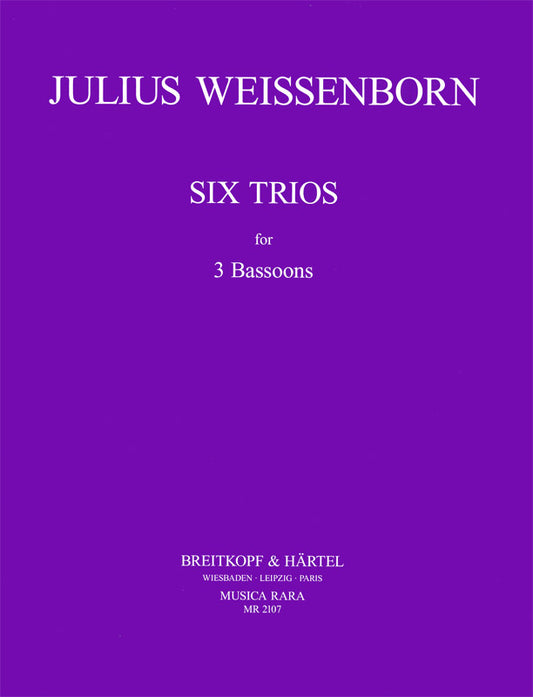 Weissonborn 6 Trios 3Bsns MR