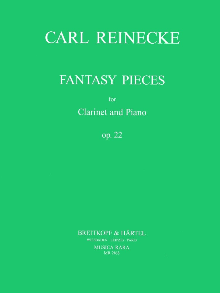 Reinecke Fantasy Pieces Clt&Pno Op22 MR
