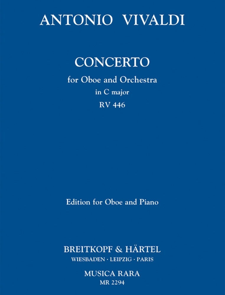 Vivaldi Oboe Concerto Cmaj RV446 MR