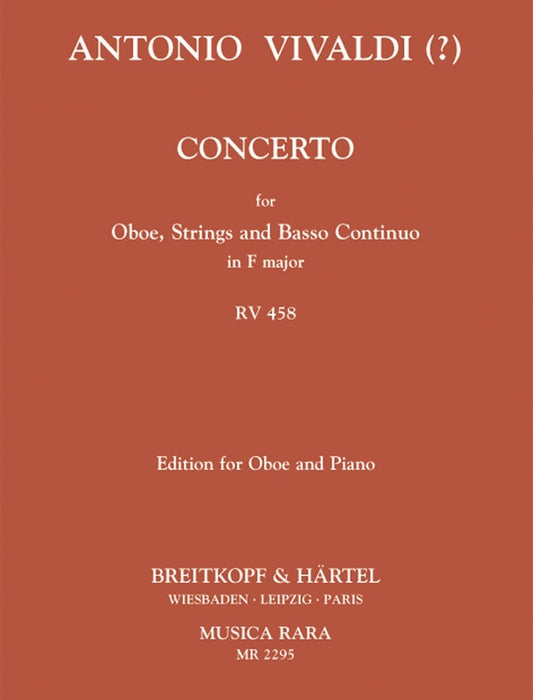 Vivaldi Oboe Concerto Fmaj RV458 MR