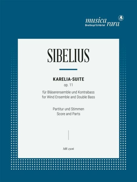 Sibelius Karelia Suite Wind Ens Score/P