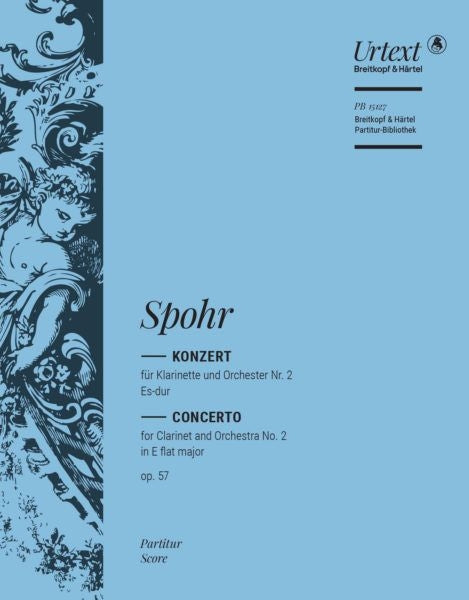 Spohr Concerto No 2 Eb Clarinet and Orc