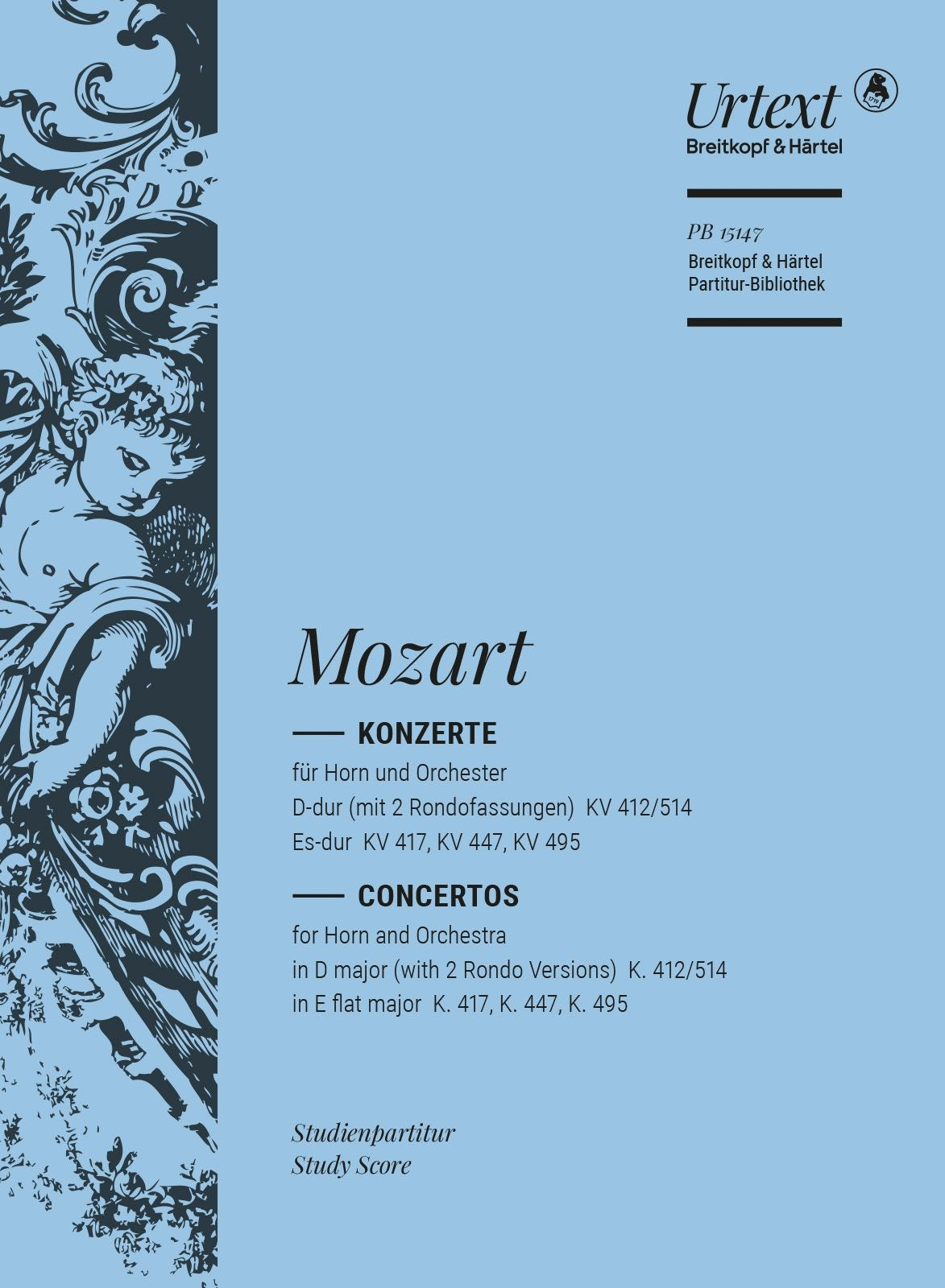 Mozart Horn Concertos D/Eb major mini s
