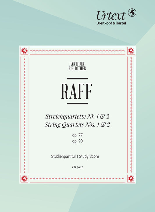 Raff String Quartets No.1&2 Op.77&90 St
