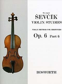 Sevcik Vln Studies Op6 Pt6 Bosworth