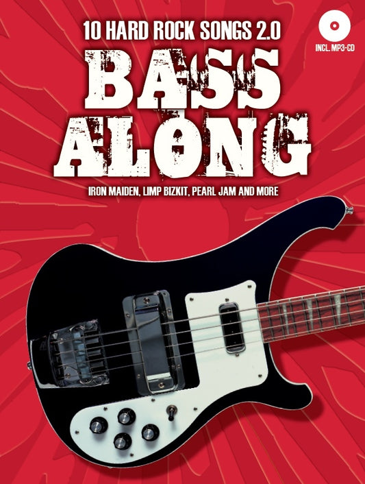 Bass Along 10 Hard Rock Songs 2.0 Bk+CD