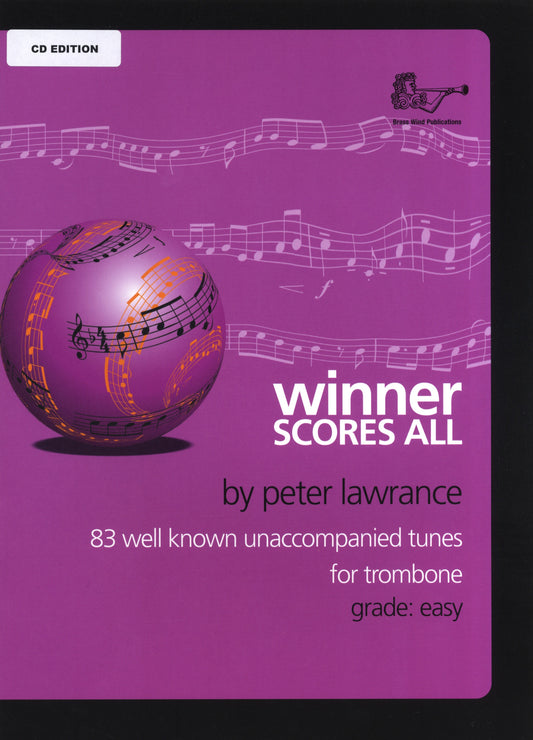Winner Scores All Tbn Bk/CD Ed. Lawrenc