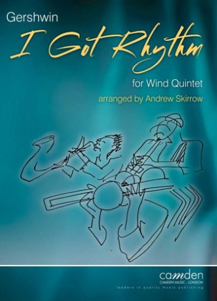 Gershwin I Got Rhythm Wind 4Tet Sc+Pts