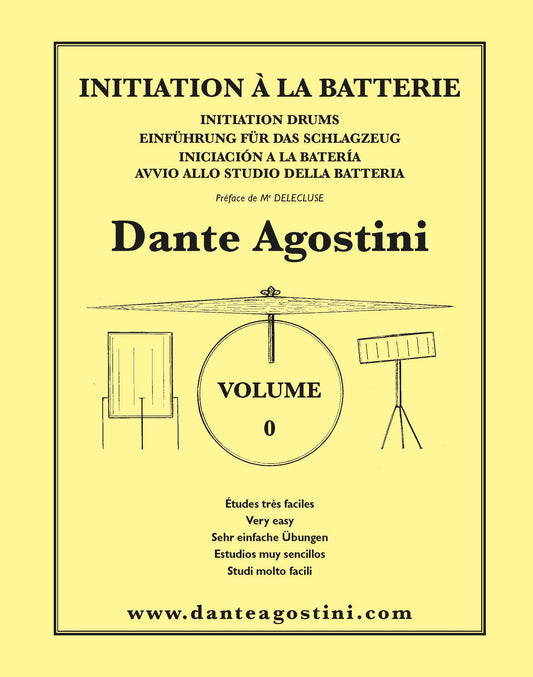 Agostini Initiation a la Batterie Vol0
