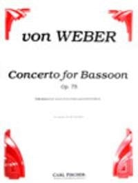 Weber Bsn Concerto Op75 CF