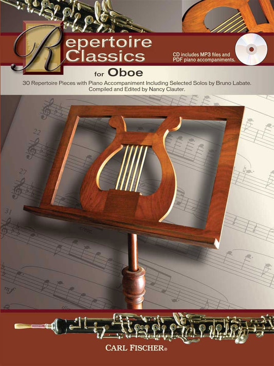 Repertoire Classics Oboe+CD Clauter CF