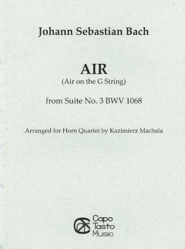 Bach Air G string Suite No3 Hn 4tet Sc+