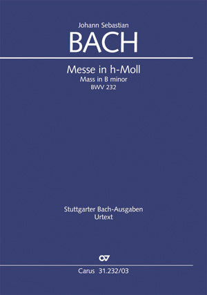 Bach Mass In Bmin BWV232 SATB CV