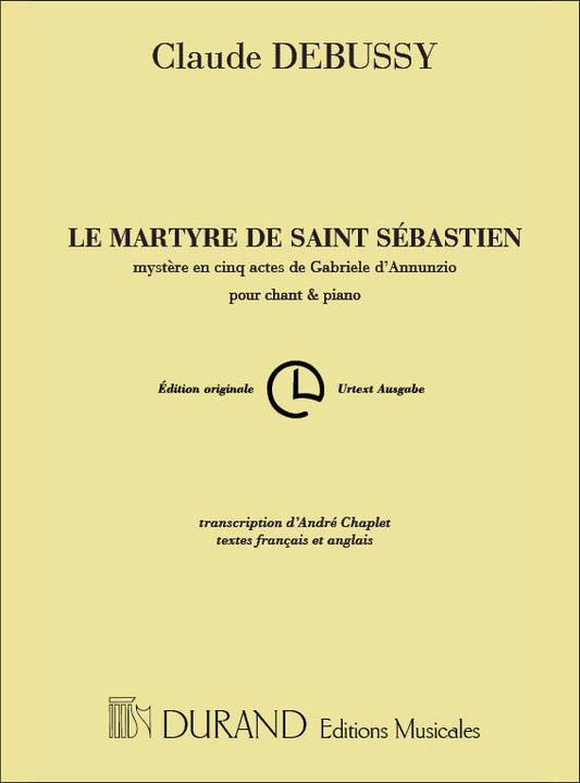 Debussy Le Martyre de St Sebastien SATB