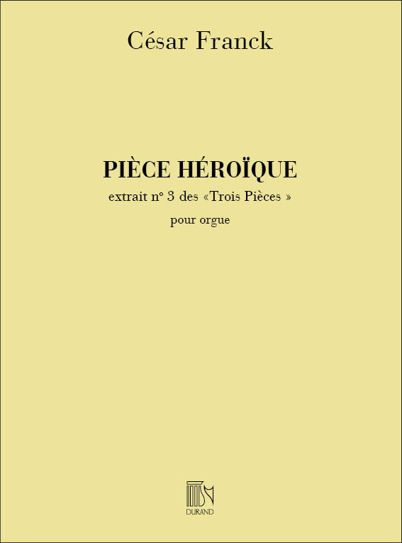 Franck Piece Heroique ORG DUR