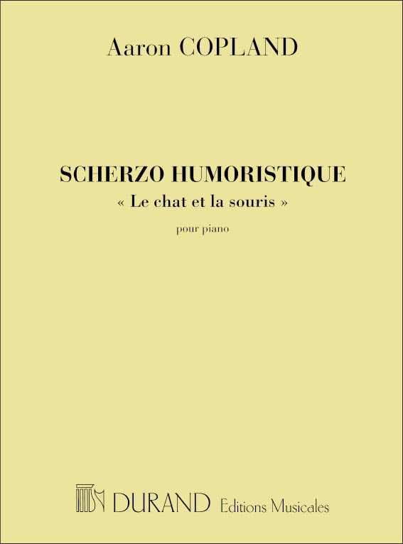 Copland Scherzo Humoristique Pno DUR