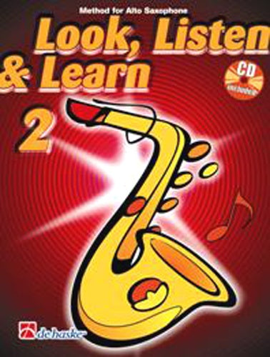 Look Listen & Learn 2 Alto Sax Bk+CD