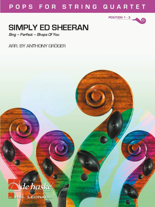 Simply Ed Sheeran Pops For String 4tet