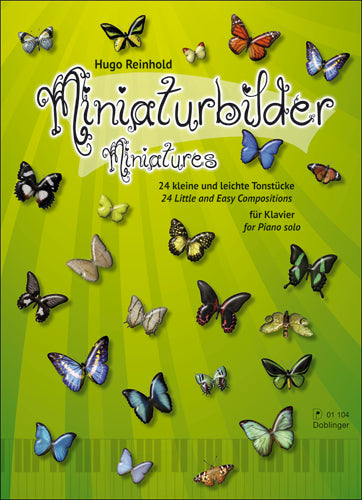 Reinhold Miniaturbilder Op39 Pno DOB