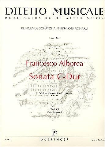 Alborea Sonata C maj Cello DM