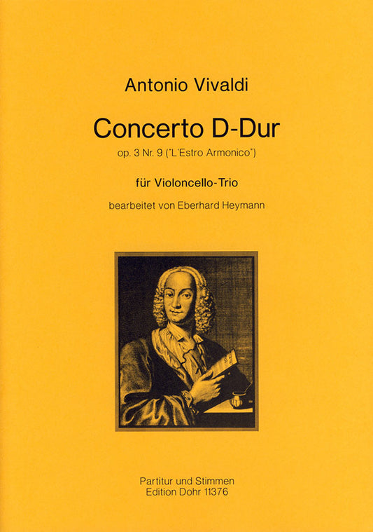 Vivaldi Concerto D-Dur Cello trio DOHR