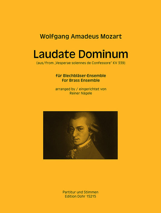 Mozart Laudate Dominum Brass Ens Dohr
