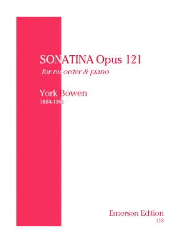 Bowen Sonata Op121 Recorder EME
