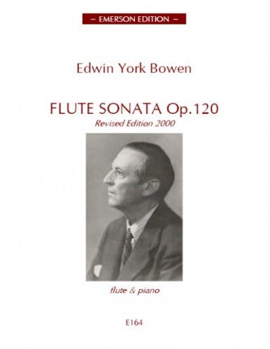 Bowen Flute Sonata Op120 EME RED