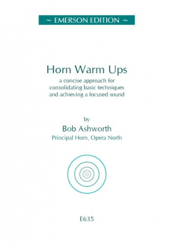 Ashworth Horn Warm Ups E635 A5 White