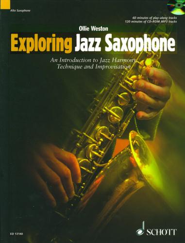 Exploring Jazz Sax Weston Bk/CD Schott