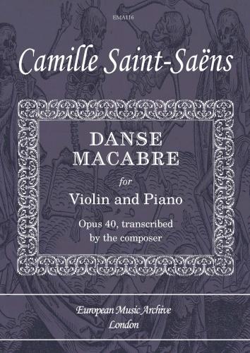 Saint-Saens Danse Macabre Vln&Pno Op.40