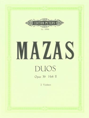Mazas Duos Op39 Bk2 for 2Vlns PET