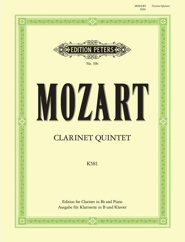 Mozart Clt 5tet K581 Clt&Pno EP19b Cate