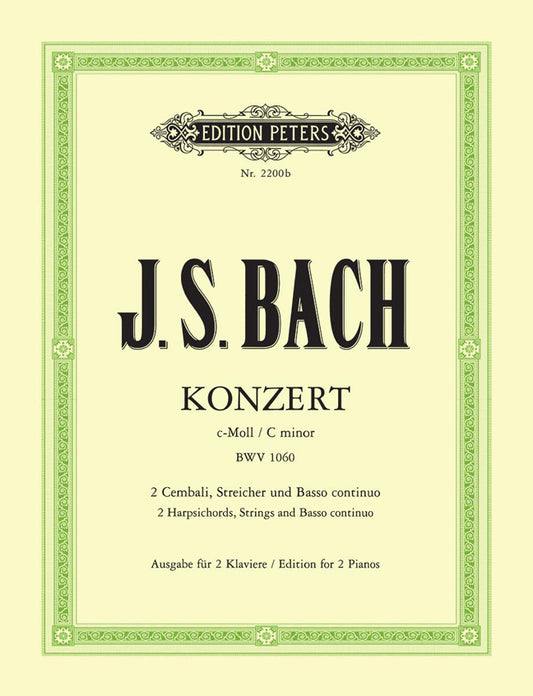 Bach Double Concerto Cmin Harps BWV1060