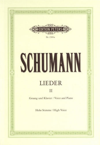 Schumann Lieder Vol2 High Vce PET