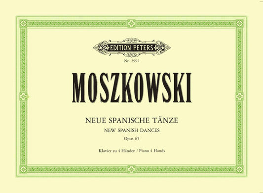 Moszkowski New Spanish Dances Op65 Pno