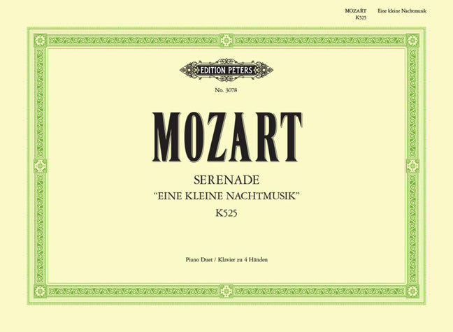 Mozart Eine Kleine Nachtmusik Pno Duet