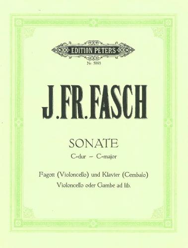Fasch Bsn Sonata C maj (Cello) PET