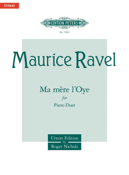 Ravel Ma Mere LOye Pno Duet PET