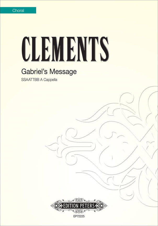 Gabriels Message SSAATTBB Trad EP Voce