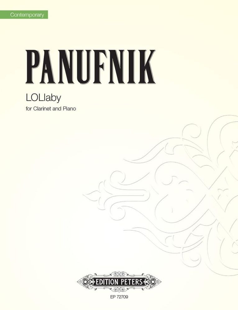 Panufnik LOLlalby Clt&Pno Roxanne PET