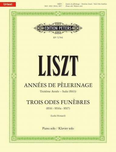 Liszt Annees de pelerinage Italie PET