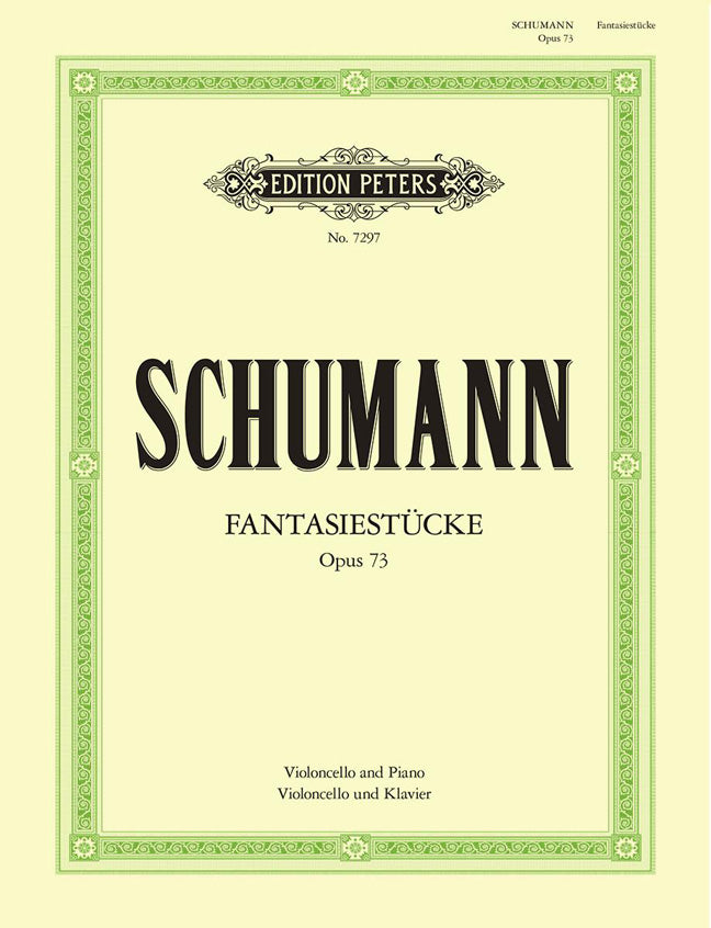 Schumann Fantasy Pieces for Cello Op73