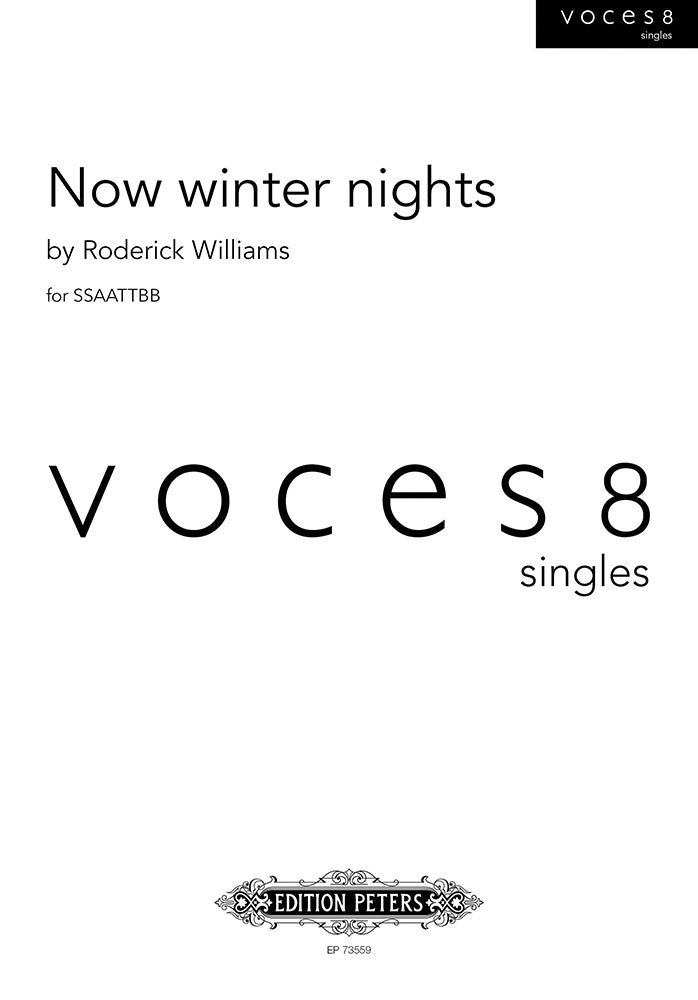 Williams Now Winter Nights SSAATTBB PET