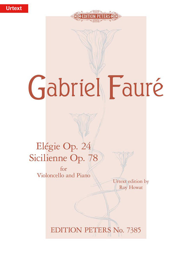 Faure Elegie/Sicilienne Vc&Pno Op24/78